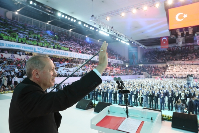 AK Parti 6. Olağan Büyük Kongresi başladı